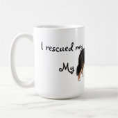 Mug Secourir le chien de montagne Bernese (Gauche)