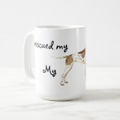 Mug Secourir le pointeur (Devant gauche)