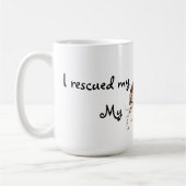 Mug Secourir l'orchidée inca péruvienne (Gauche)