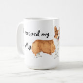 Mug Secourir Pembroke Welsh Corgi (Devant gauche)
