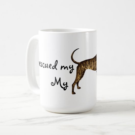 Mug Secourir Plott Hound (Devant gauche)