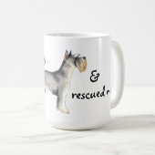 Mug Secourir Schnauzer miniature (Devant droit)