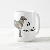 Mug Secourir Scottish Deerhound (Devant droit)