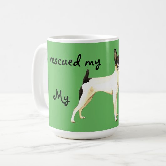Mug Secourir Toy Fox Terrier (Devant gauche)