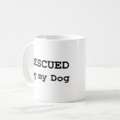 Mug secouru par mon chien (Devant gauche)