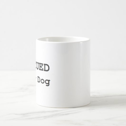 Mug secouru par mon chien (Centre)