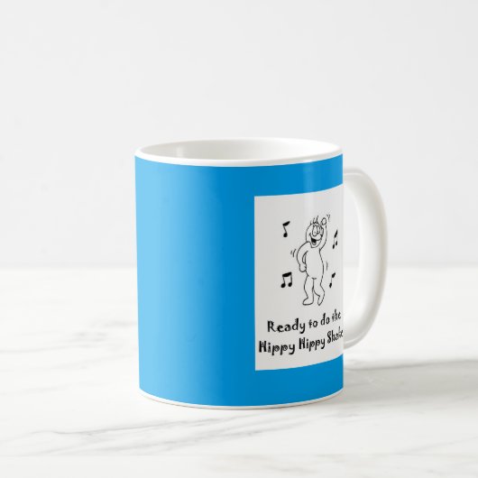 Mug Secousse de hippie de hippie (Devant droit)