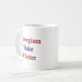 Mug Secousse de Norvégiens il mieux (Devant gauche)