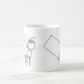 Mug Secousse de Tableau renversant le visage Meme de (Centre)