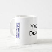 Mug Secret de mariage… (Devant gauche)