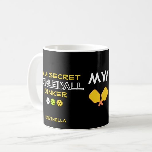 Mug Secret Pickleball Dinker (Devant gauche)