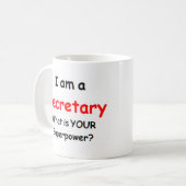 Mug secrétaire (Devant gauche)