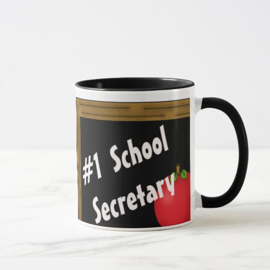 Mug Secrétaire de l'école #1 (Droite)