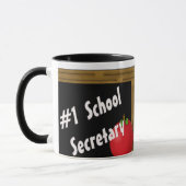 Mug Secrétaire de l'école #1 (Gauche)