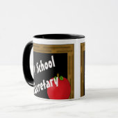 Mug Secrétaire de l'école #1 (Devant gauche)