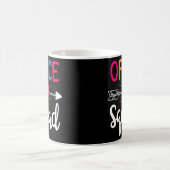 Mug Secrétaire de l'école de l'escadron de bureau Assi (Centre)