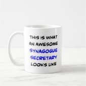 Mug secrétaire de synagogue, génial (Gauche)