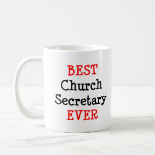 Mug secrétaire d'église, meilleure
