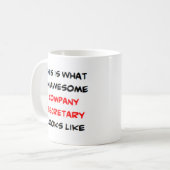 Mug secrétaire d'entreprise, génial (Devant gauche)
