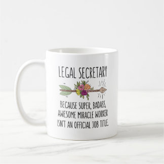 Mug Secrétaire juridique Assistant Parégal