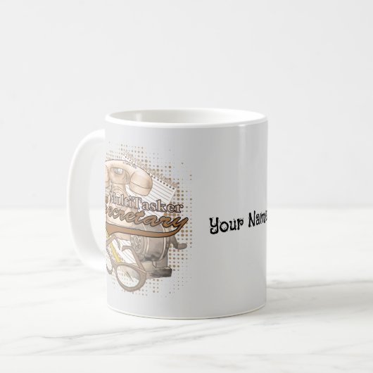 Mug Secrétaire Multitasker (Devant gauche)