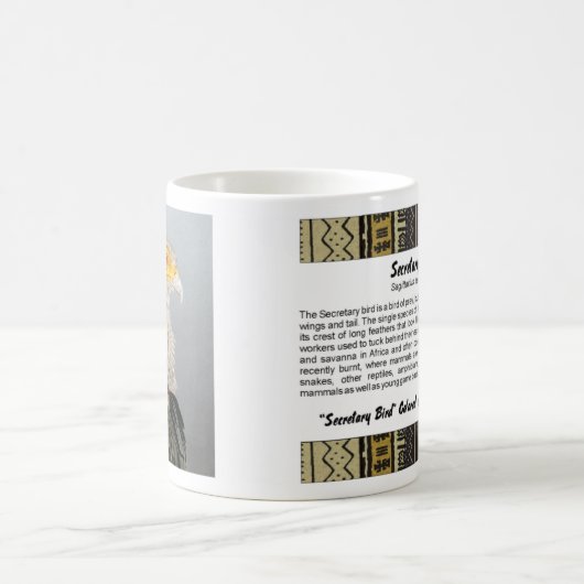 Mug Secrétaire oiseau (Centre)
