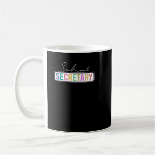 Mug secrétaire scolaire