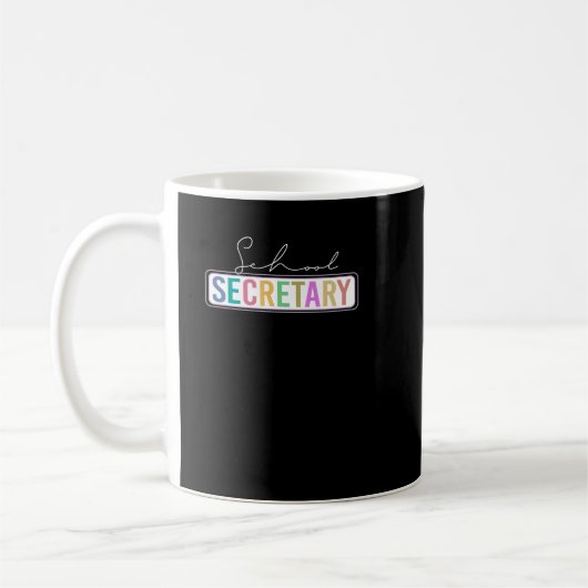 Mug secrétaire scolaire (Gauche)