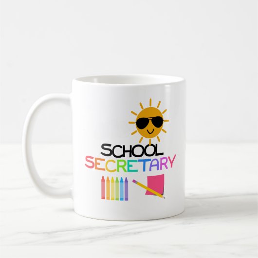 Mug Secrétaire scolaire (Gauche)