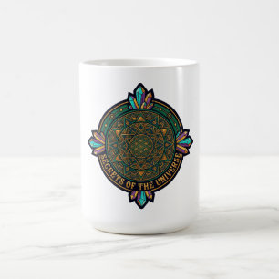 Mug Secrets De L'Univers Mandala Cristal Vintage