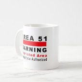 Mug Secteur 51 avertissant (Devant gauche)