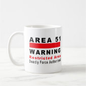 Mug Secteur 51 avertissant (Gauche)