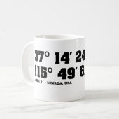 Mug SECTEUR 51 - coordonnées (Devant gauche)