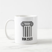 Mug Secteur de musée, RVA 23221 (Gauche)