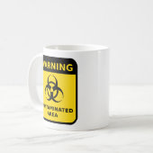 Mug Secteur souillé (Biohazard) (Devant gauche)