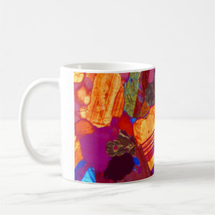 Mug Section fine en granit avec plaque en gypse