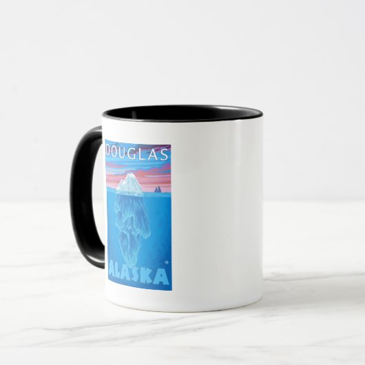 Mug Section transversale Iceberg - Douglas (Alaska) (Devant gauche)