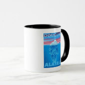 Mug Section transversale Iceberg - Douglas (Alaska) (Devant droit)