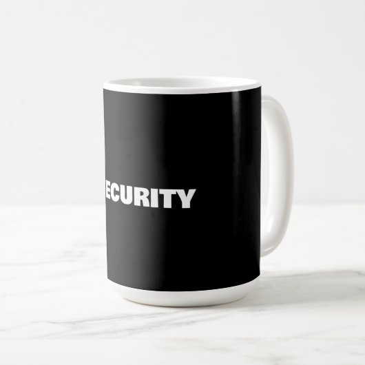 Mug Sécurité (Devant droit)