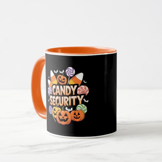 Mug Sécurité de Halloween Candy (Devant gauche)