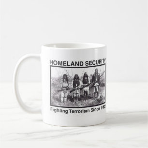 Mug Sécurité de patrie indienne de photo blanche