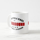Mug Sécurité du chien de garde (Devant gauche)