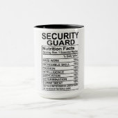 Mug Sécurité Garde - valeur nutritive (Centre)