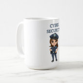 Mug Sécurité informatique : Digital Defender (Devant gauche)