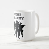 Mug Sécurité informatique : l'équipe de défense numéri (Devant droit)