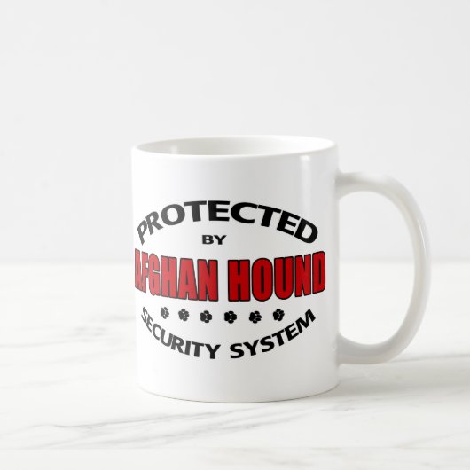 Mug Sécurité Lévrier Afghan (Droite)