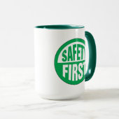 Mug Sécurité première (Devant droit)