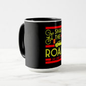 Mug Sécurité Routière à Vélo (Devant gauche)