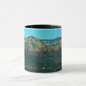 Mug Sedona et Coffee Pot Rock vus d'en haut (Centre)