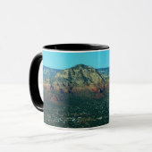 Mug Sedona et Coffee Pot Rock vus d'en haut (Devant gauche)